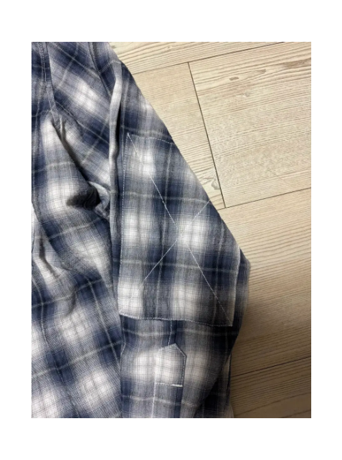 더레스큐 시어서커 테디셔츠 L